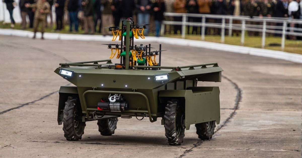 EXO presentó su UGV (Vehículo Terrestre No Tripulado) en el Aniversario del Ejército Argentino y la Expo Ejército 2026